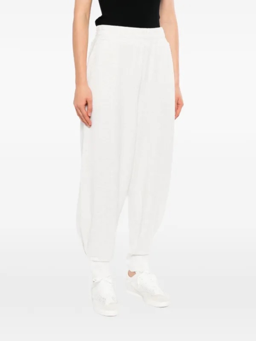 VARLEY White Ribbed Women's Relaxed Jogger Pants Small